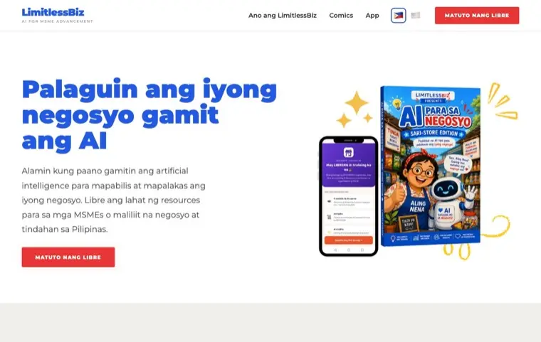 Screenshot of limitlessbiz.limitlesslab.org
